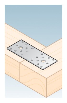 Крепление плоское RLP10 200x80x2.5 Крепление плоское RLP10 200x80x2.5